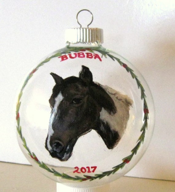 Ornement De Cheval Personnalisé En Céramique, Décoration De