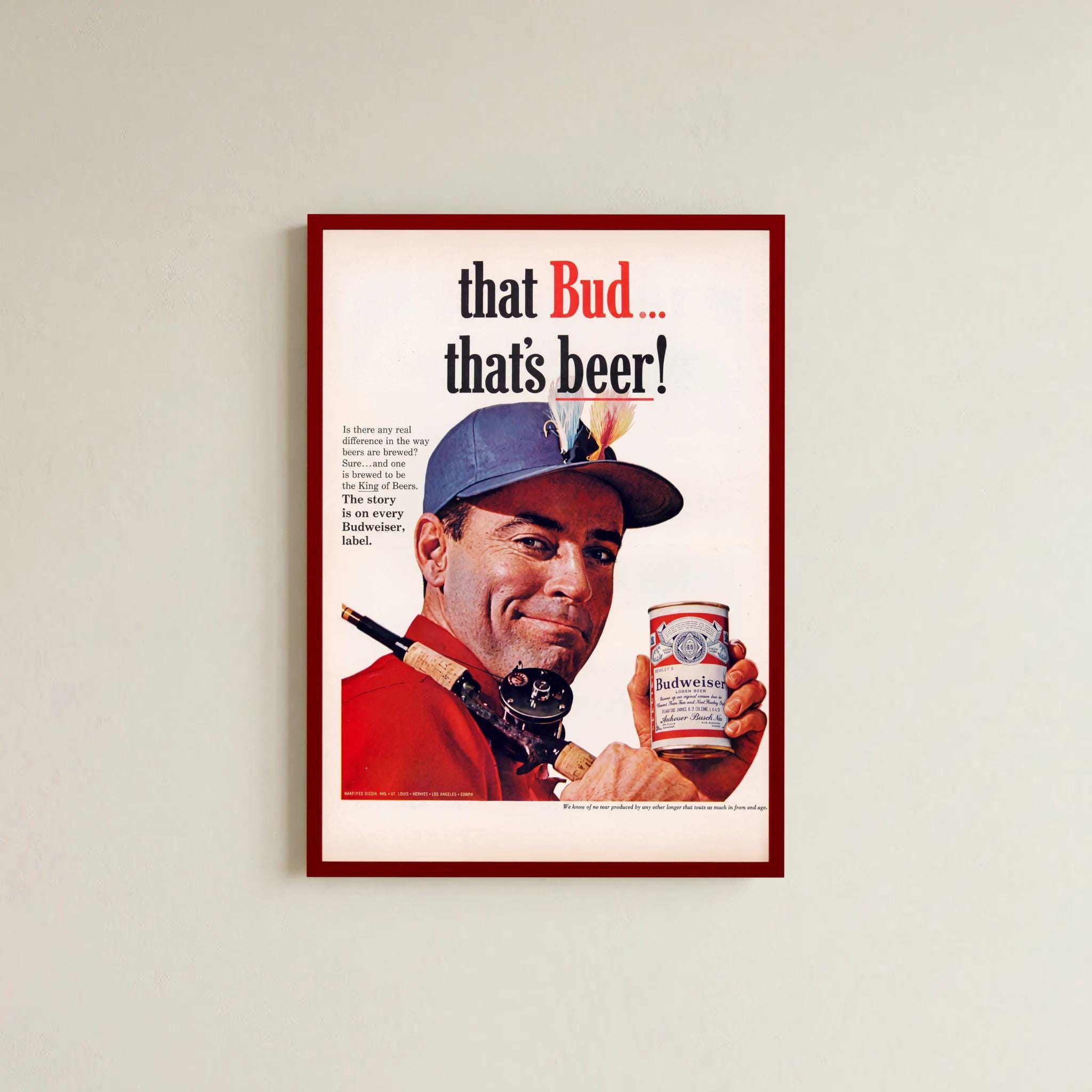 Budweiser posters - Etsy 日本
