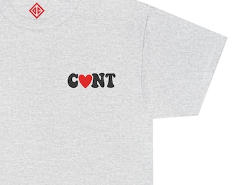 See You Next Tuesday Graphic Tee: Cheeky Heart Design Unisex Cotton T-Shirt