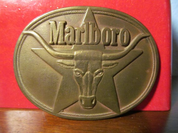 marlboro belt buckle