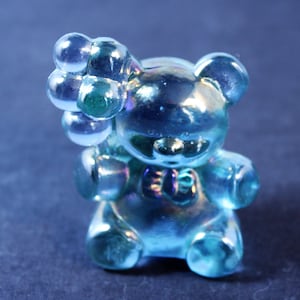 20Percent Off   Vintage Boyd Glass Figurine Patrick the Bear Made in years 1993 - 1998 Mint Julep