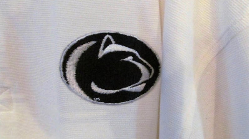 Brand New Polo Shirt Penn State Pittany Lions Embroidered Patch