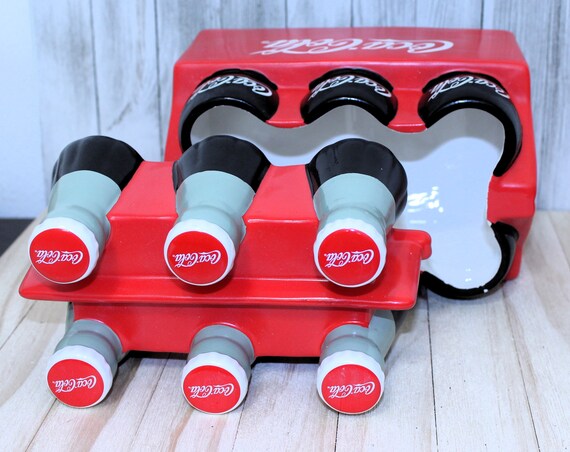 Six Pack of Coca-cola Bottles Cookie Jar - Etsy