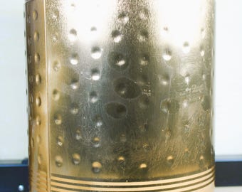 Copper Lidded Metal Container
