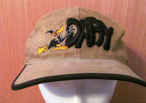 Vintage Warner Brothers Daffy Duck Cap 