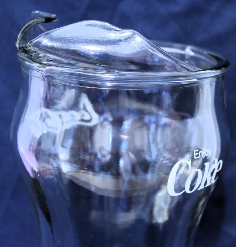 Coca-cola Pitcher With 6-ounce Coca-cola Glasses - Etsy