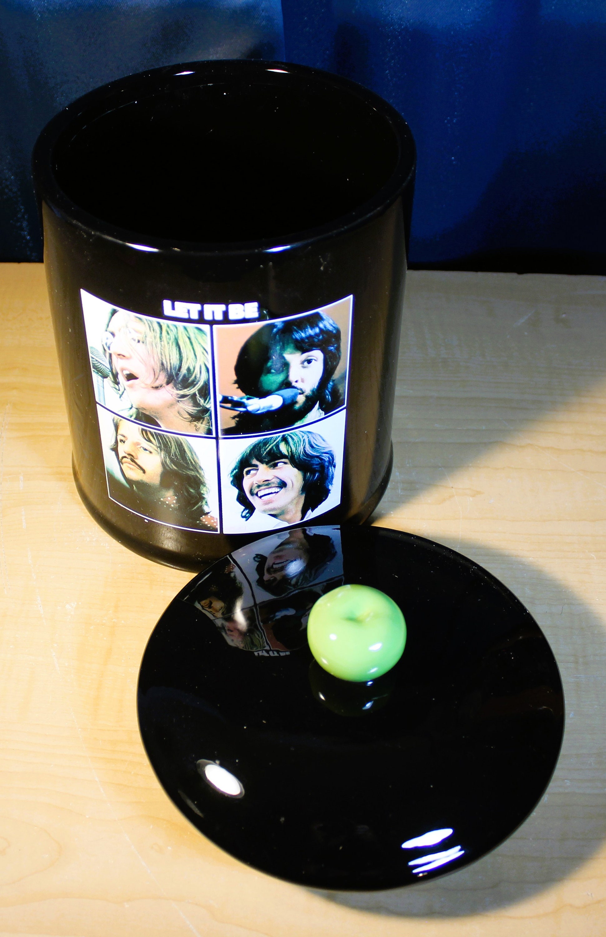 The Beatles Let It Be Ceramic Cookie Jar With Original Box - Etsy