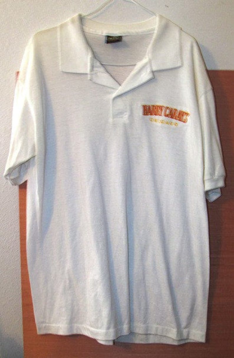 Vintage Harry Caray/'s Chicago Polo Shirt from his Restaurant in Downtown Chicago