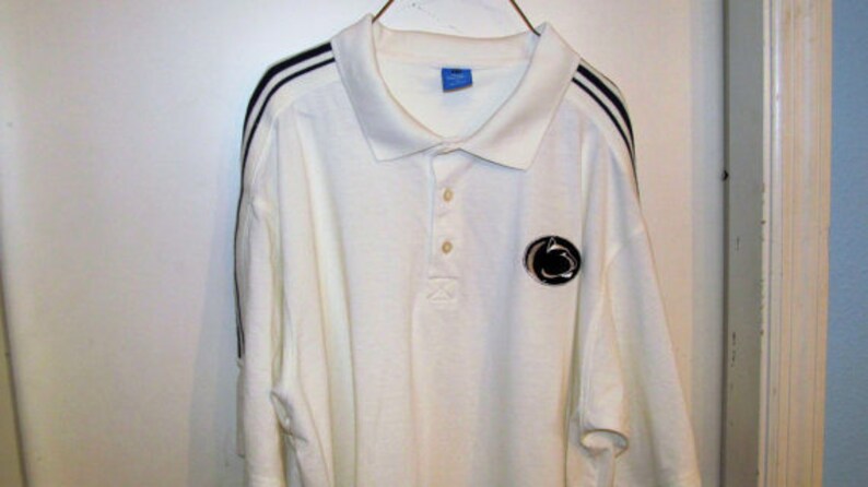 Brand New Polo Shirt Penn State Pittany Lions Embroidered Patch