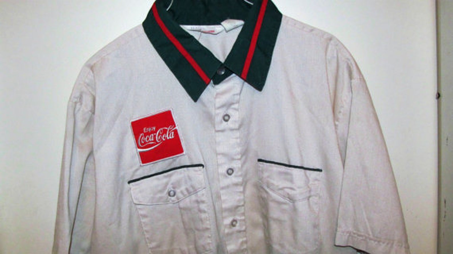 Vintage Coca Cola Uniform Size 1717 1/2 Etsy