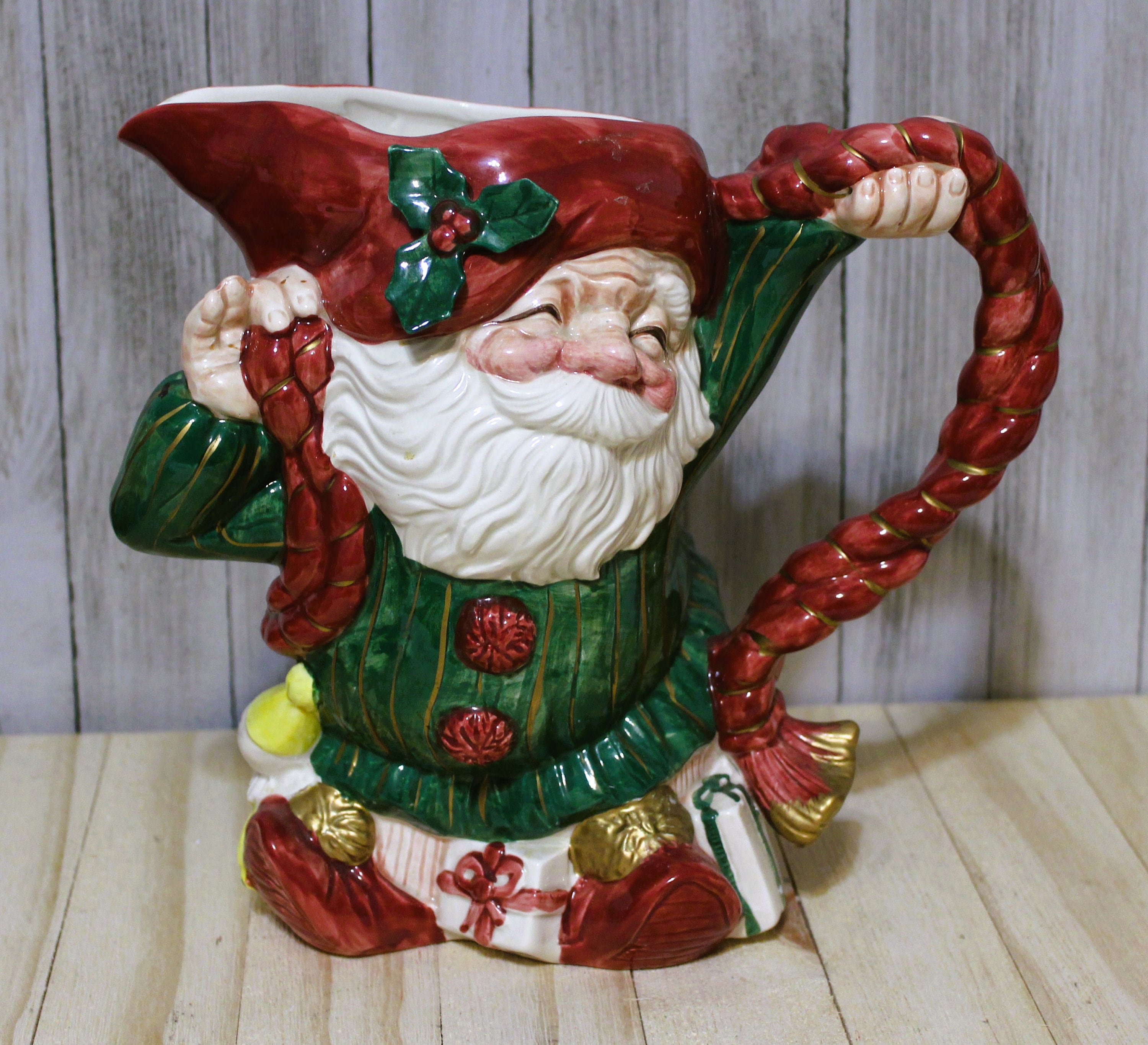 Fitz Floyd Pitcher - Etsy