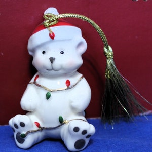 20Percent Off   Lenox American by Design Christmas Teddy Bear Ornament