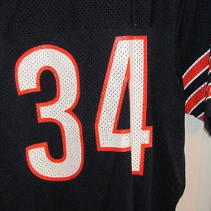 Chicago Bears #34 Walter Payton Custom Stitched Throwback Jersey - AME  Sports