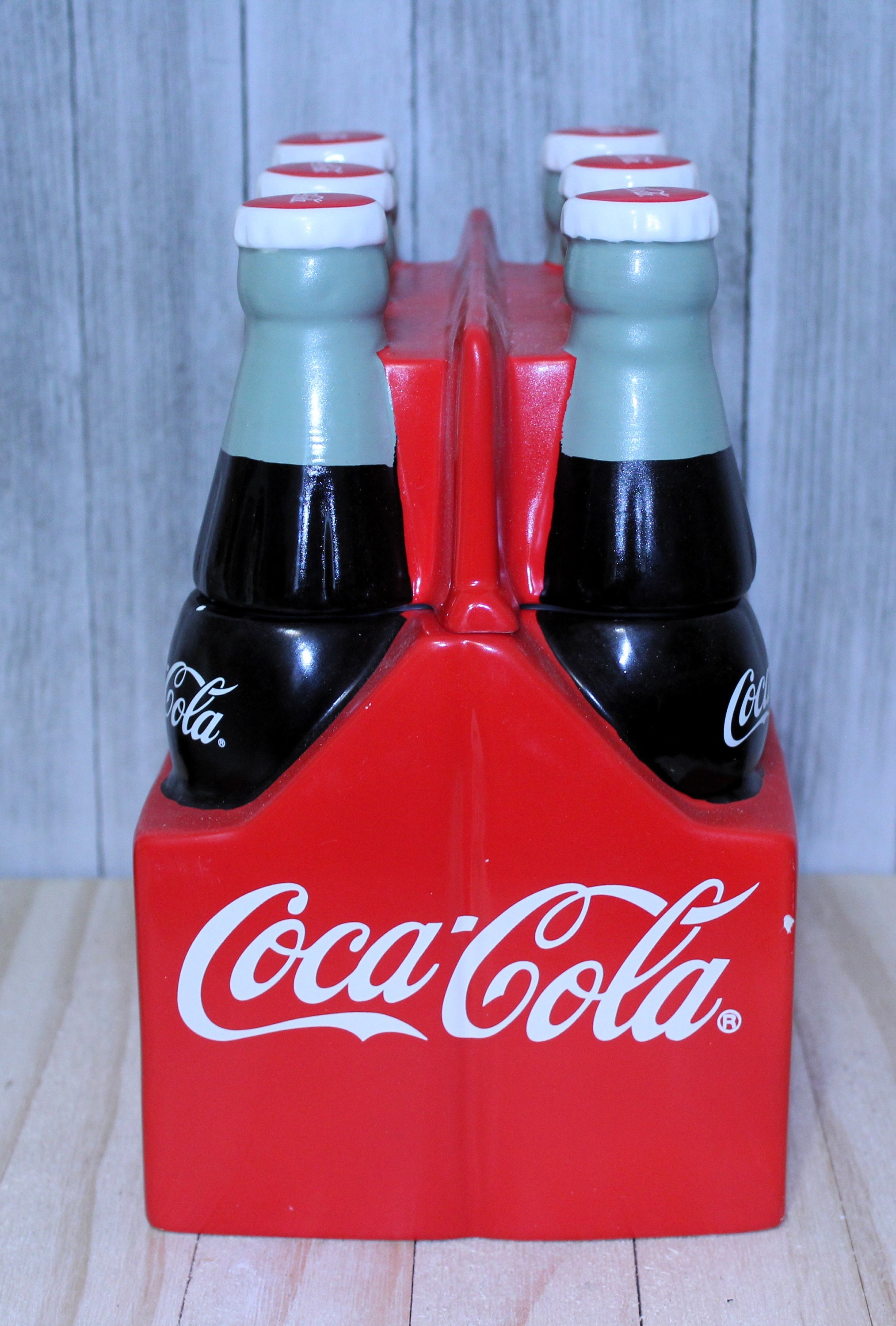 コカ・コーラ 冷蔵庫型クッキージャー Six Pack of Coca-cola Bottles Cookie Jar - Etsy