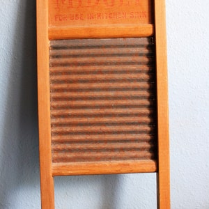 20Percent Off   40 Percent OFF    National Washboard Company Small Washboard &quot;Midget&quot; for use in the sink, Country Decor Washboard