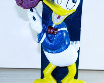 Donald Duck Cast Iron Door Stop for Inside or Outside Doors