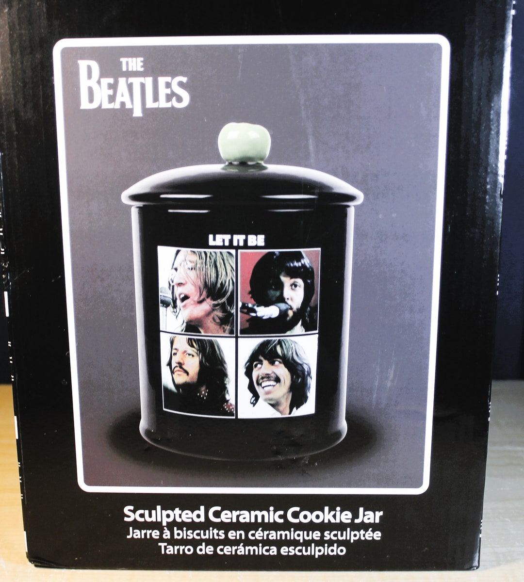 The Beatles Let It Be Ceramic Cookie Jar With Original Box - Etsy