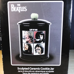 The Beatles Cookie Jar - Etsy