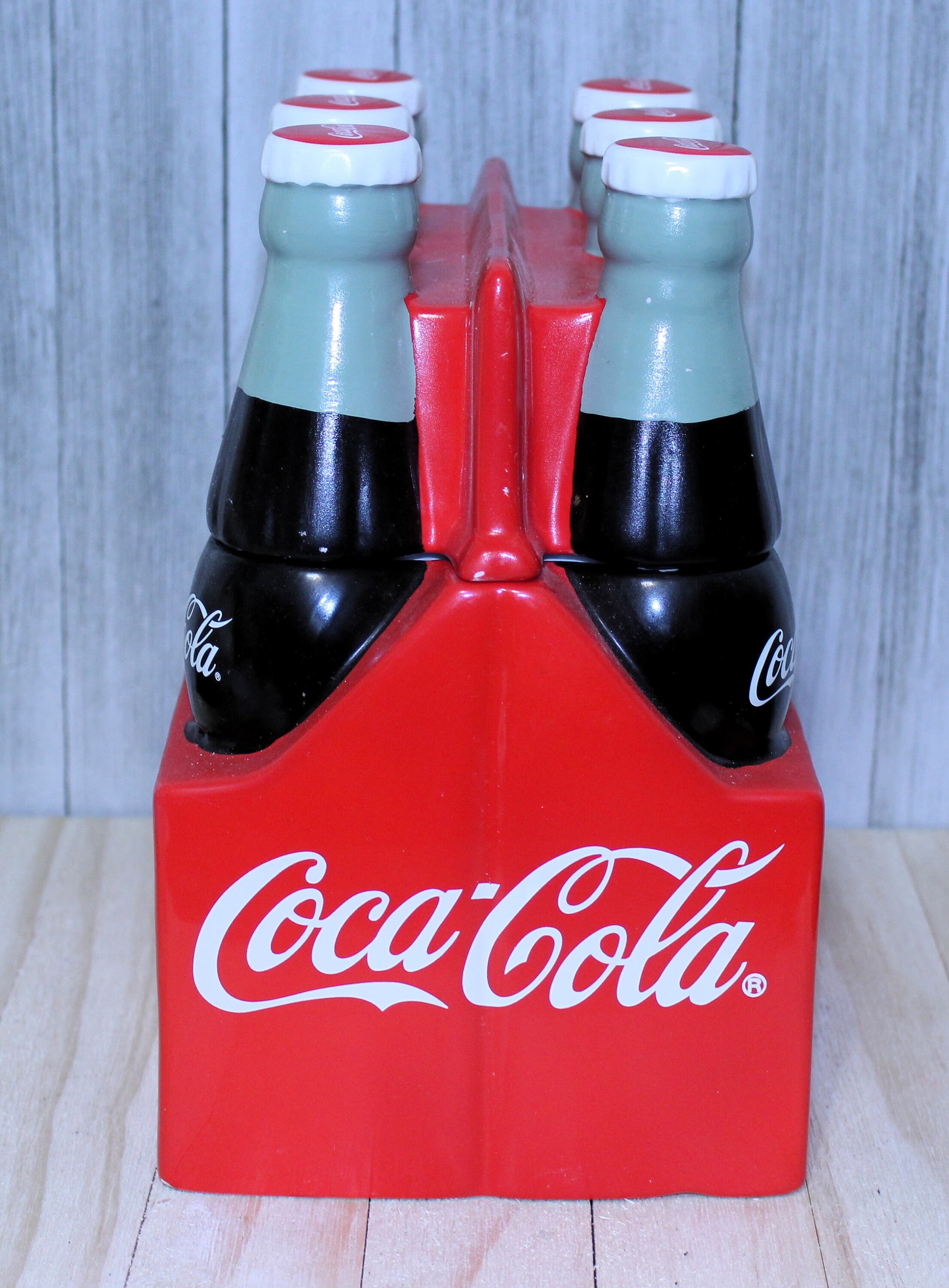 Six Pack of Coca-cola Bottles Cookie Jar - Etsy