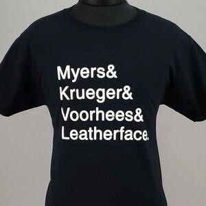 Slashers  t-shirt, horror tshirt, Goth Tee, screen printed T shirt