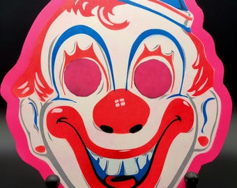 Clown Mask Spray Paint Artwork