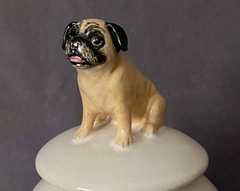 Pug Urn