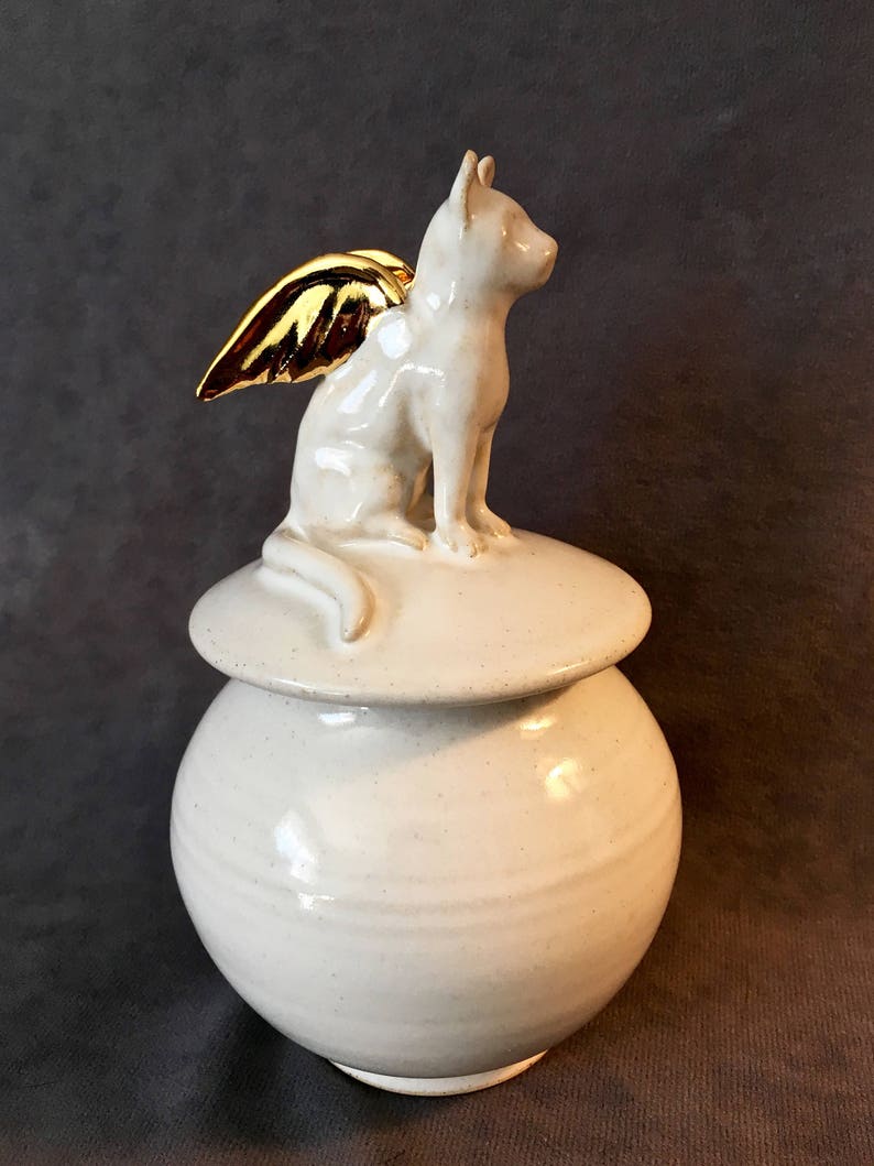 Cat Urn seated image 4