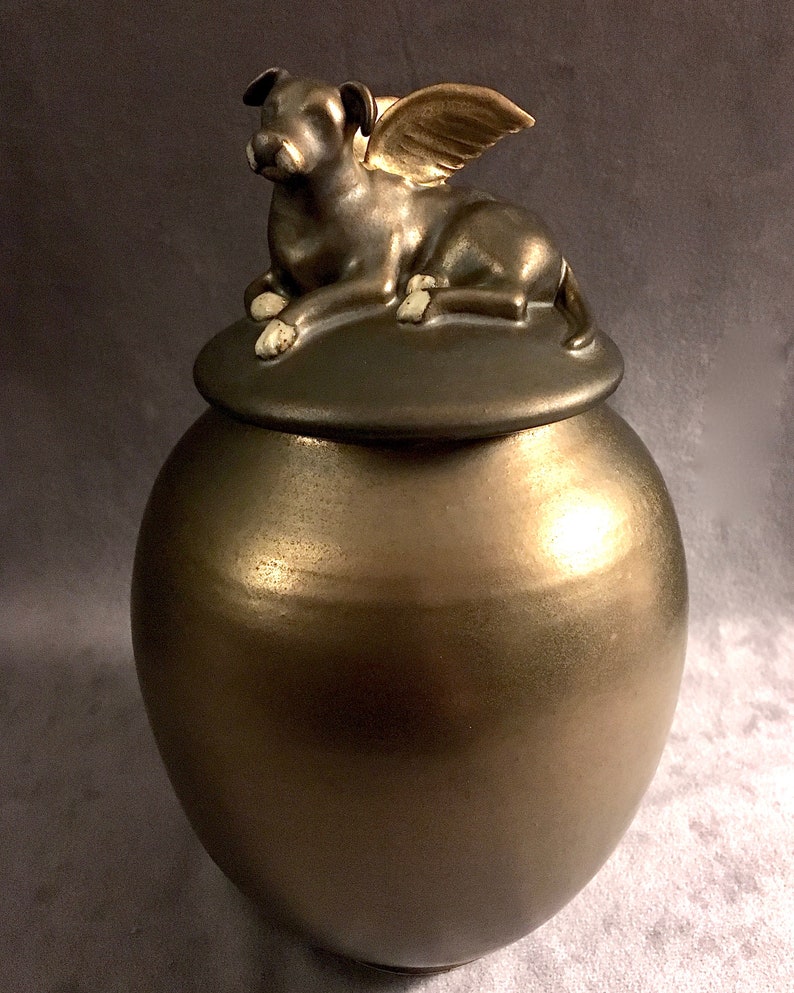 Pitbull Urn Etsy