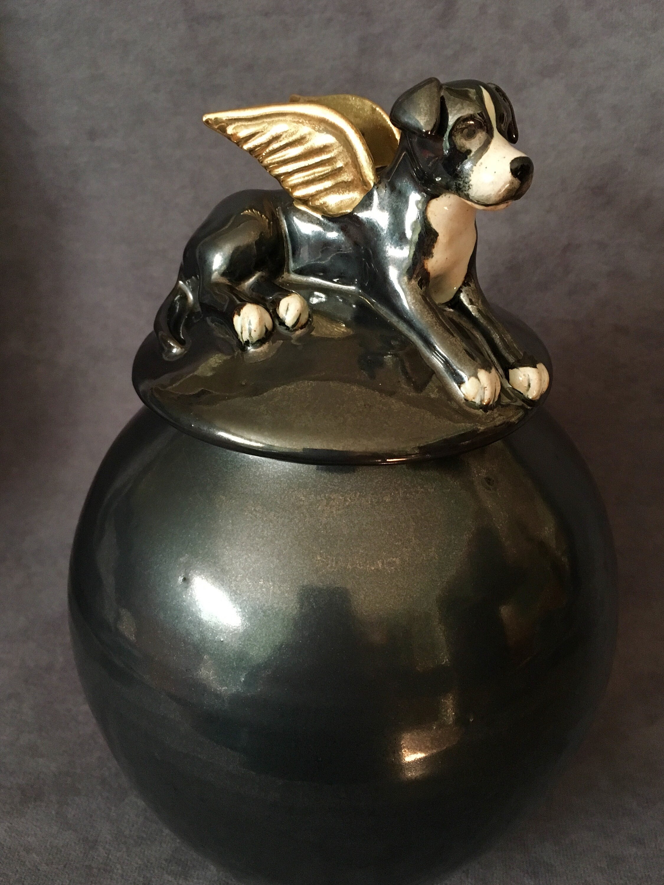 Pitbull Urn Etsy