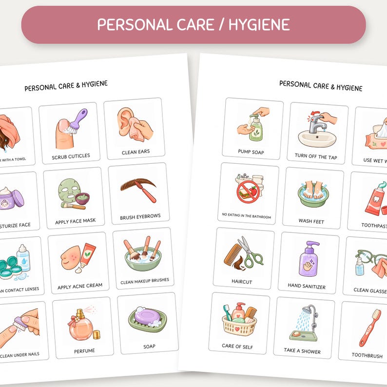 T Card Routine Sign Off Editable Daily Routine Cards, Visual Schedule, Toddler Routine Chart ...