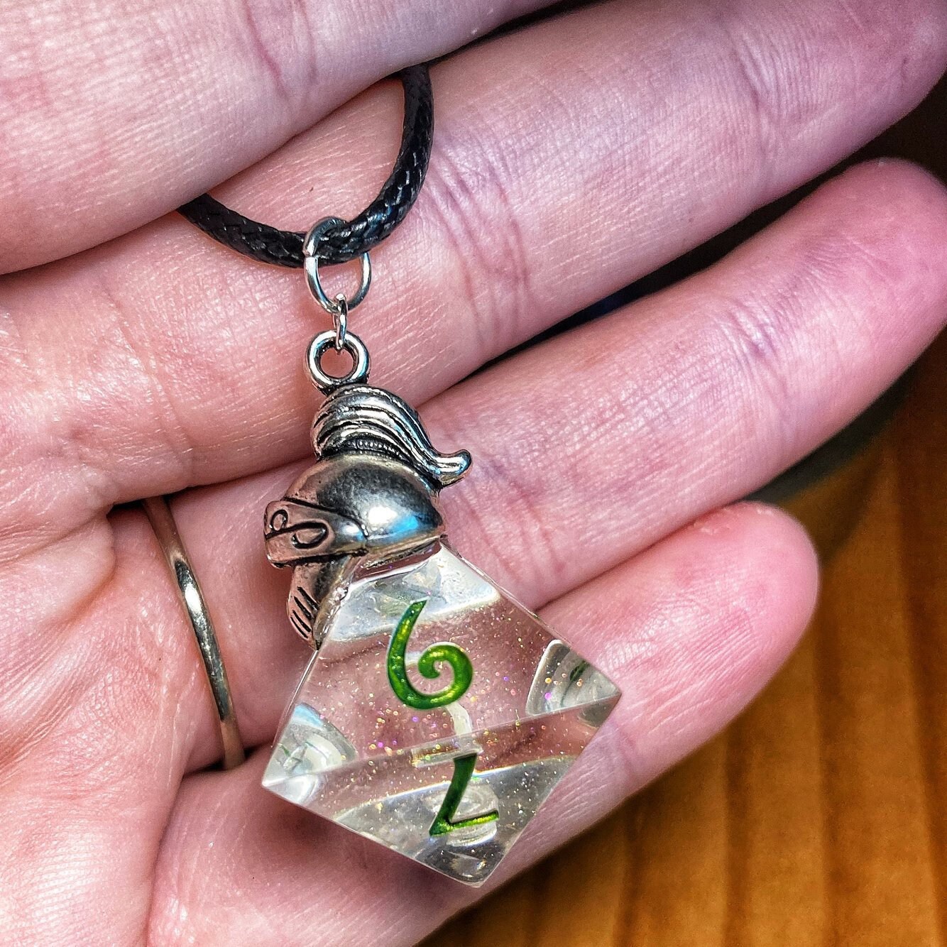 Goblin Slayer Handmade D8 Dice Pendant Necklace Etsy