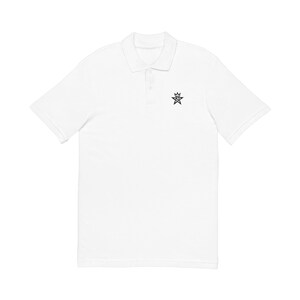 Nautical Compass Rose Polo Shirt | Embroidered Chest Logo