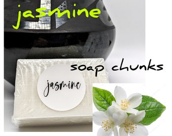 SOAP CHUNKS yummy scents moisturizing superfat bath soaps 5 oz each