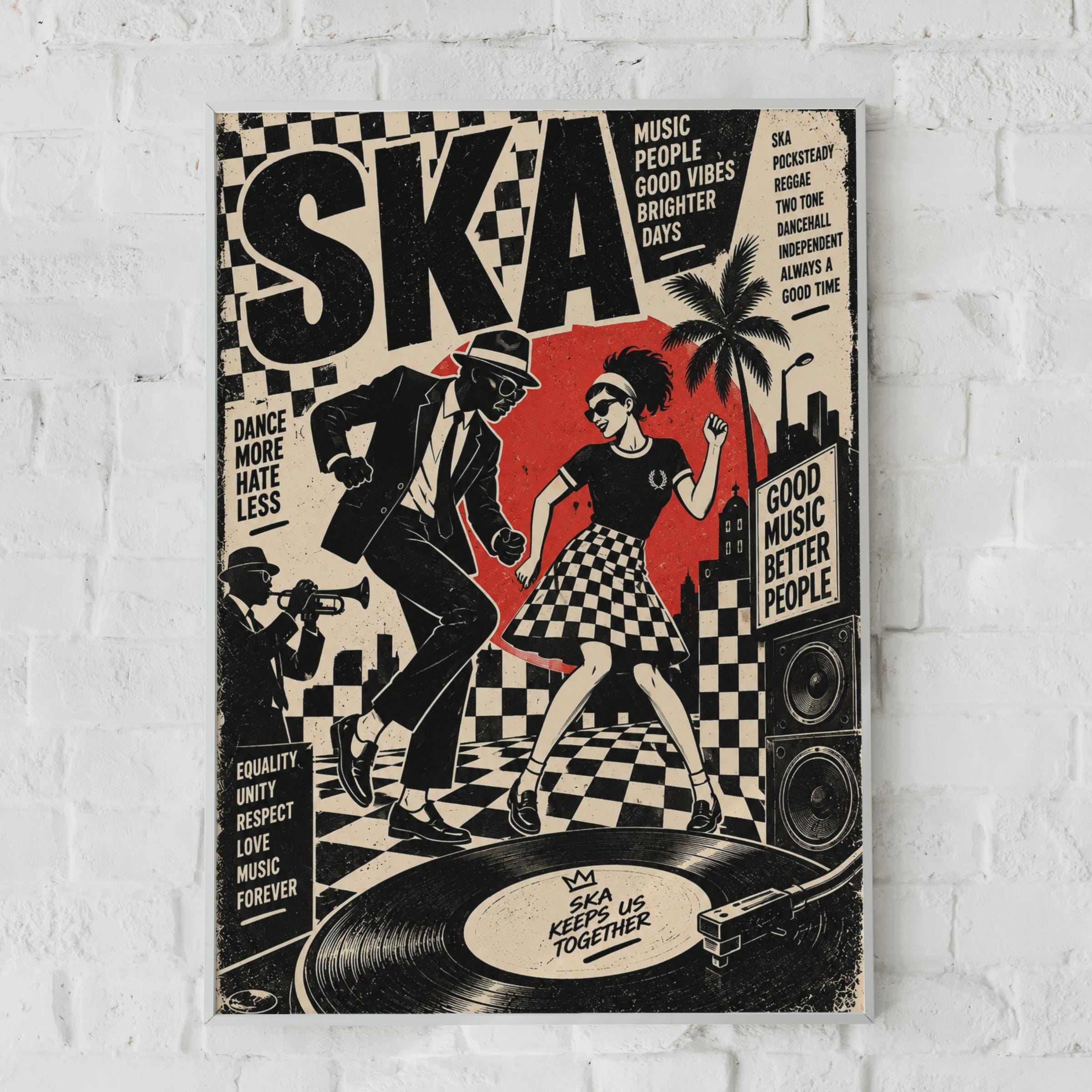 Ska Music Poster - Etsy