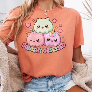 Kawaii Squishy Collector Sublimation Design, Squishy Lover PNG (Digital Download)