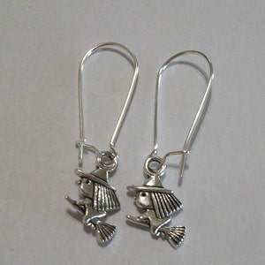 Cute Little Halloween Witch Earrings