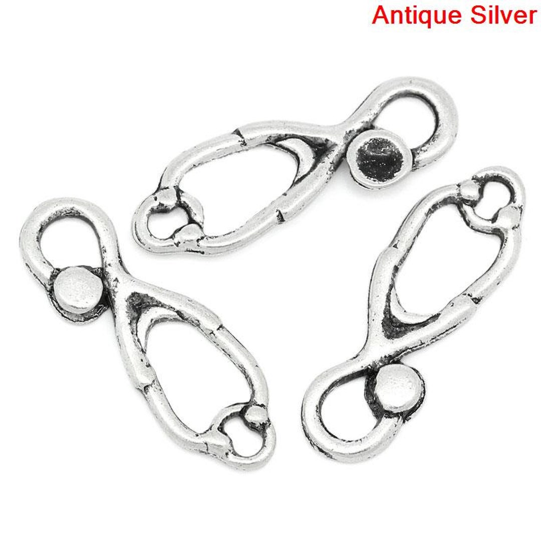 10 Pieces Antique Silver Stethoscope Charms - Etsy