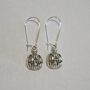 Cute Halloween Jack O'Lantern Earrings