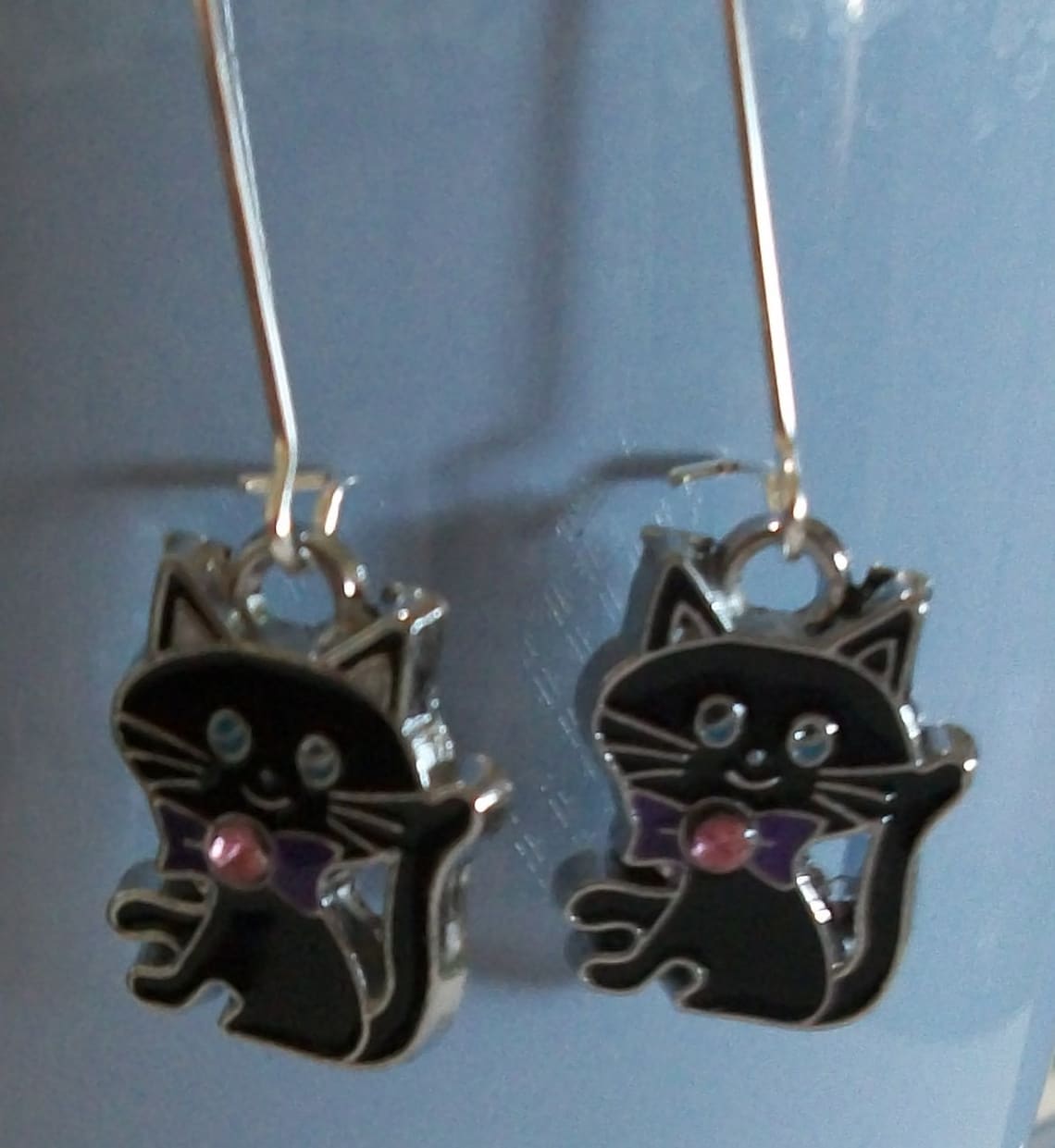 Pair Of Cute Black Cat Earrings Etsy pair-of-cute-black-cat-earrings-etsy