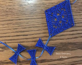 Lace Kite Ornament