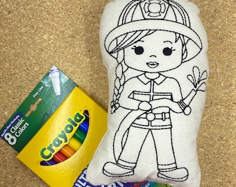 Real Heroes Coloring Dolls