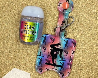 Gymnastics hand sanitizer holder