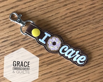 I Donut Care Llavero/Llavero