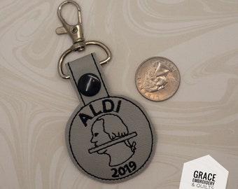 Quarter Holder Key Fob/Key Chain