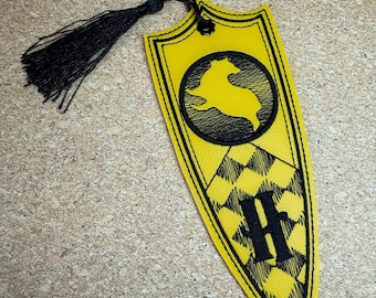 Badger Coat of Arms Crest bookmark