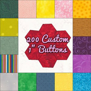 200 1,25 Zoll benutzerdefinierte Pin zurück-Taste