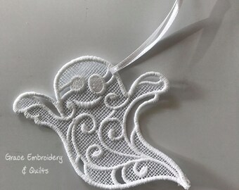 Lace Ghost Ornament