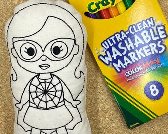 Fictional Heroes #1 Coloring Dolls
