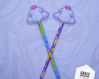 Bunny Butt Pencil Topper