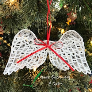 Lace Angel Wings